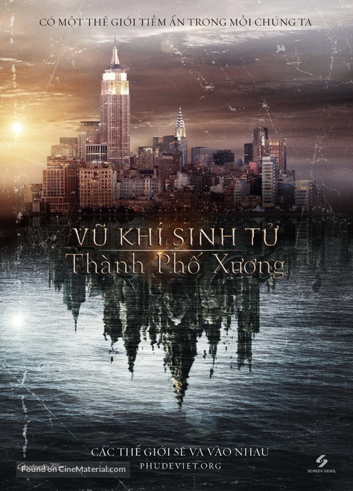 The Mortal Instruments: City of Bones - Vietnamese Movie Poster