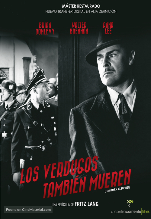 Hangmen Also Die! - Spanish Movie Poster