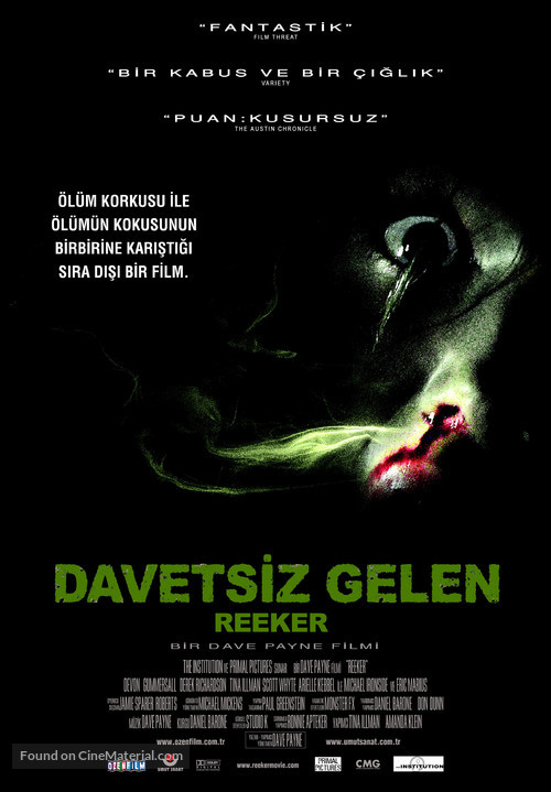 Reeker - Turkish Movie Poster