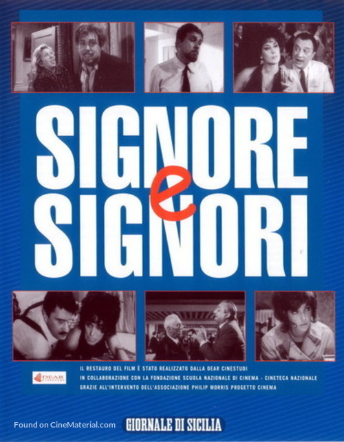 Signore &amp; signori - Italian Movie Poster