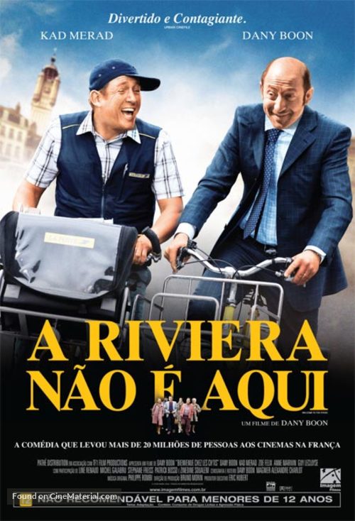 Bienvenue chez les Ch&#039;tis - Brazilian Movie Poster