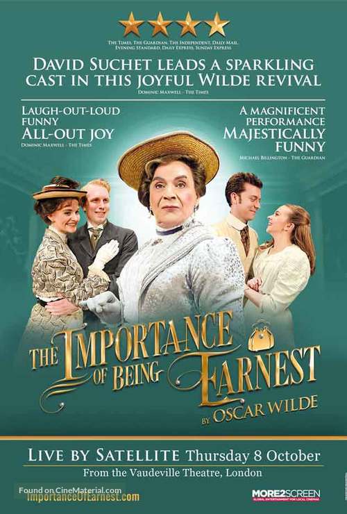 The Importance of Being Earnest - British Movie Poster