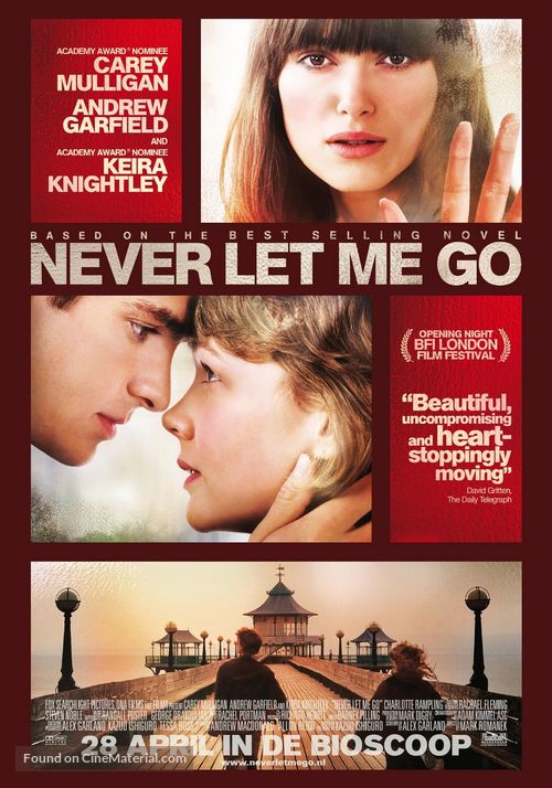 Never Let Me Go - Dutch Movie Poster