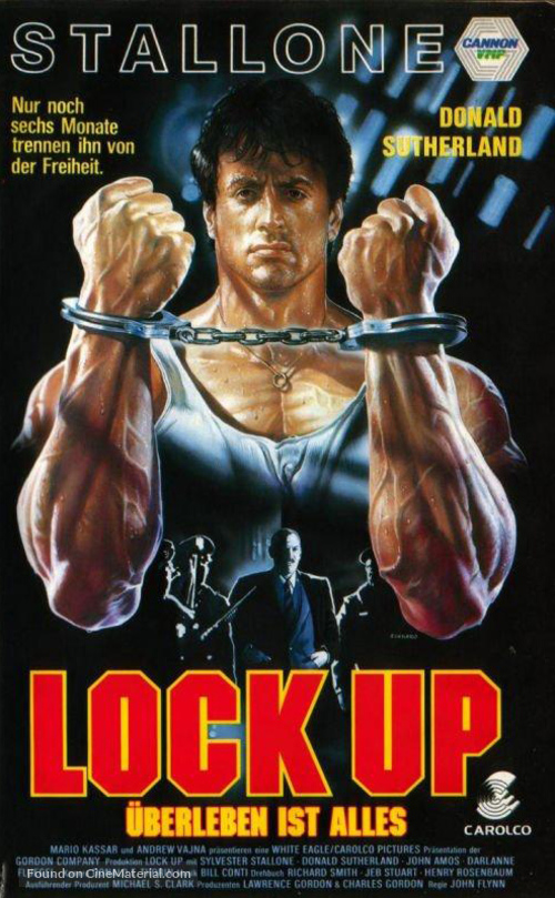 Lock Up - German VHS movie cover