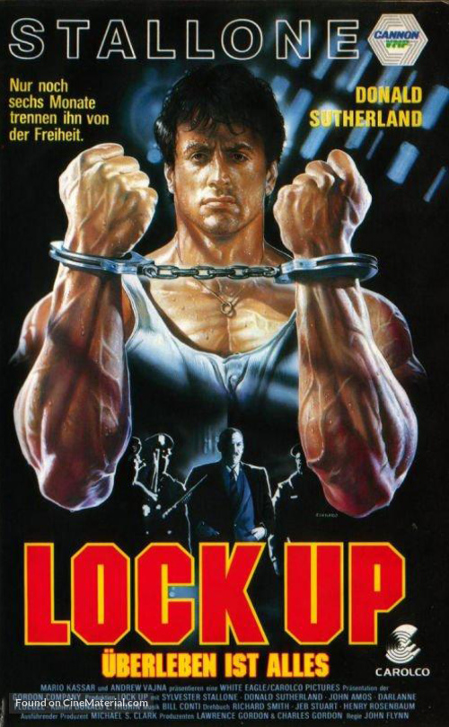 Lock Up - German VHS movie cover