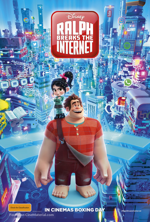 Ralph Breaks the Internet - Australian Movie Poster
