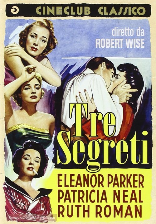 Three Secrets - Italian DVD movie cover