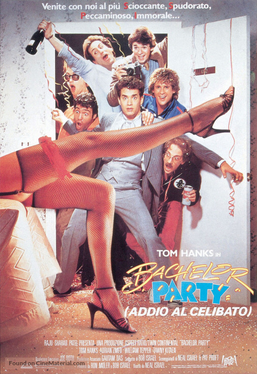 Bachelor Party - Italian Movie Poster