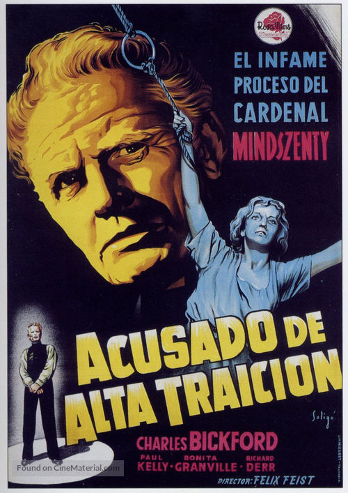 Guilty of Treason - Spanish Movie Poster