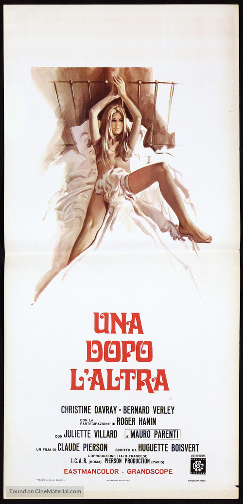 Une femme libre - Italian Movie Poster