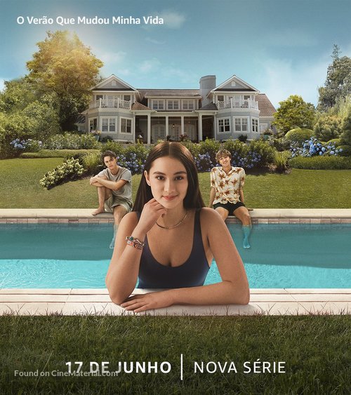 &quot;The Summer I Turned Pretty&quot; - Brazilian Movie Poster