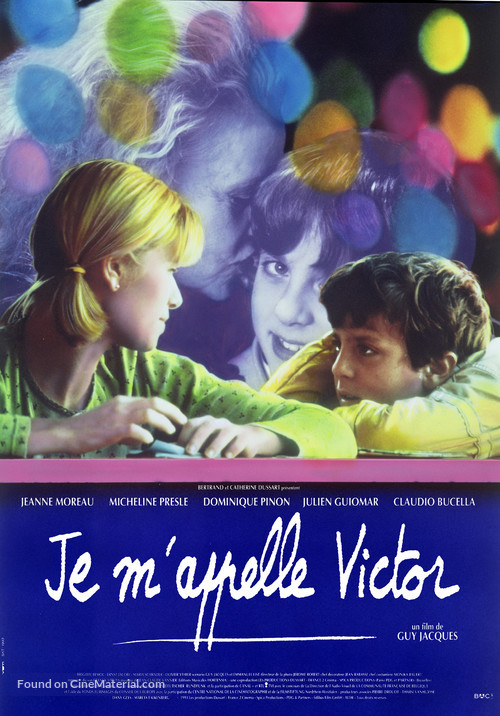 Je m&#039;appelle Victor - French Movie Poster