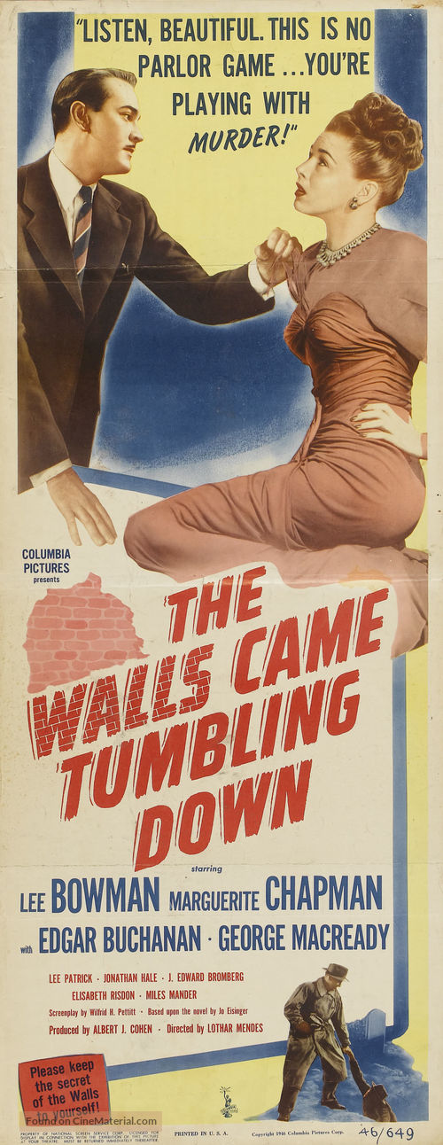 The Walls Came Tumbling Down - Movie Poster