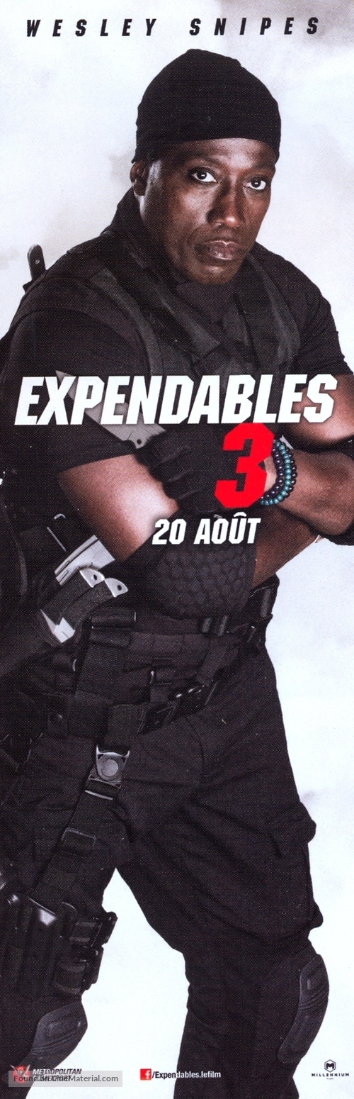 The Expendables 3 - French Movie Poster