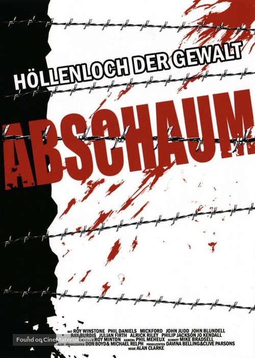 Scum - German Movie Cover
