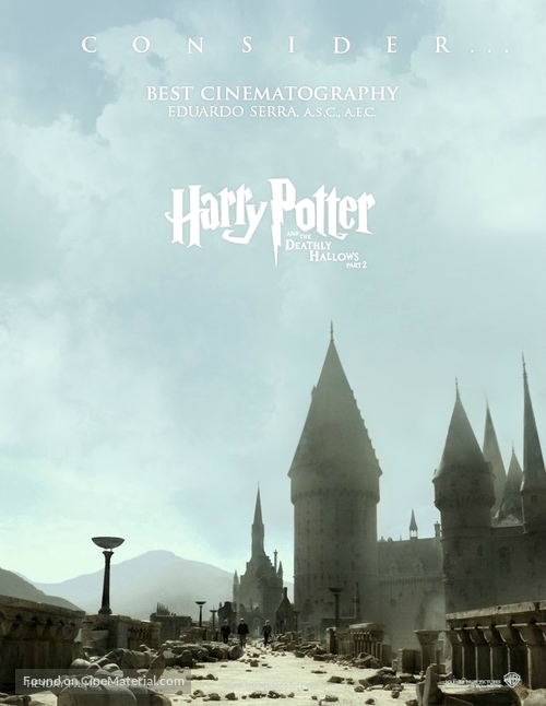 Harry Potter and the Deathly Hallows - Part 2 - British For your consideration movie poster