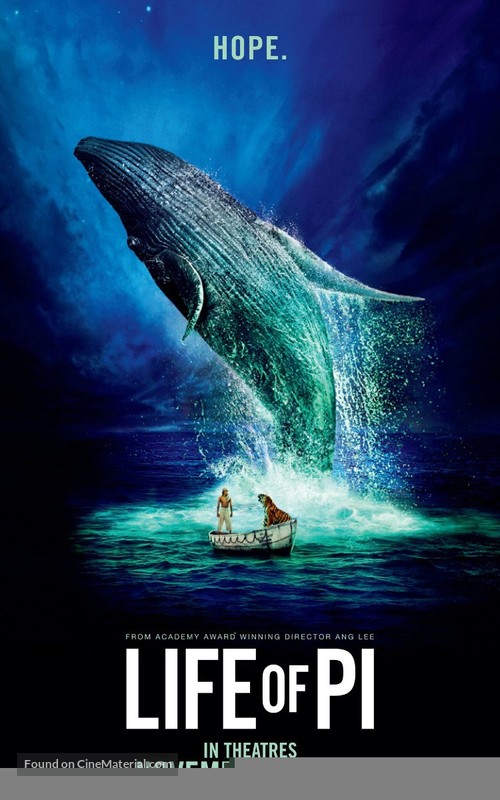 Life of Pi - Theatrical movie poster