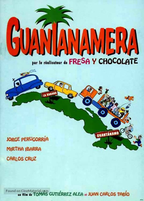 Guantanamera - French Movie Poster