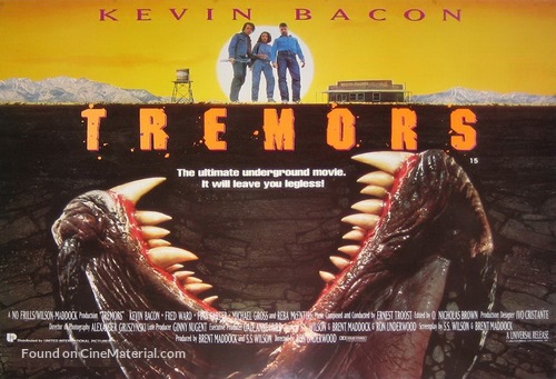 Tremors - British Movie Poster