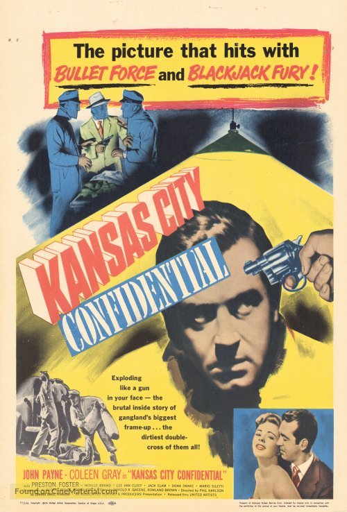 Kansas City Confidential - Movie Poster