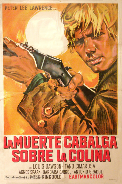 La morte sull&#039;alta collina - Argentinian Movie Poster