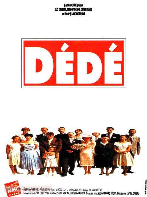 D&eacute;d&eacute; - French Movie Poster