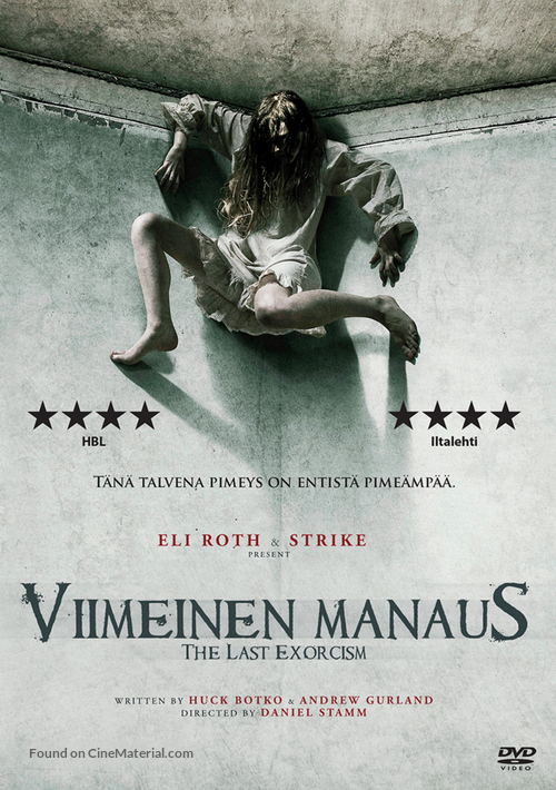 The Last Exorcism - Finnish DVD movie cover