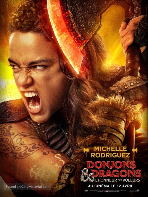 Dungeons &amp; Dragons: Honor Among Thieves - French Movie Poster