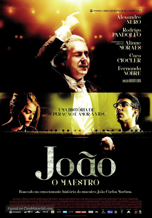 Jo&atilde;o, o Maestro - Brazilian Movie Poster