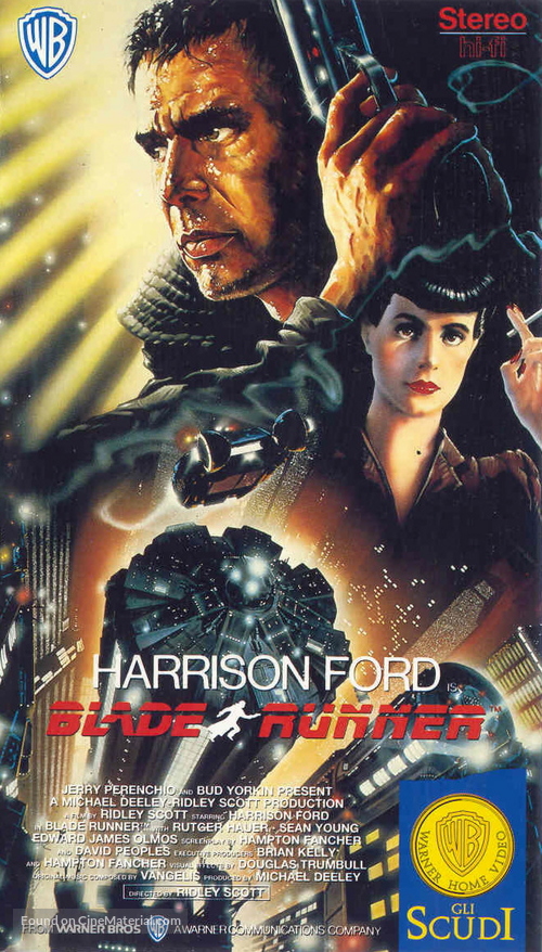 Blade Runner - Italian VHS movie cover