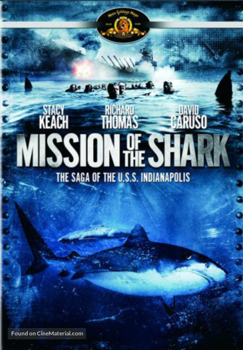 Mission of the Shark: The Saga of the U.S.S. Indianapolis - DVD movie cover