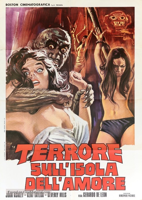 Brides of Blood - Italian Movie Poster