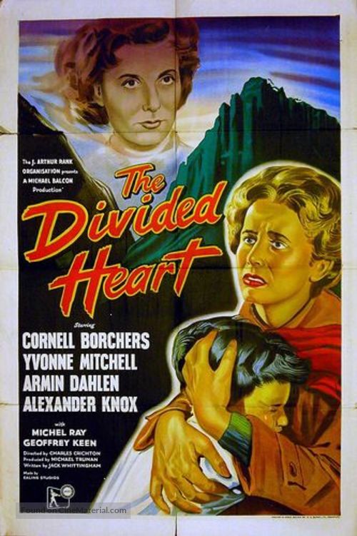 The Divided Heart - British Movie Poster