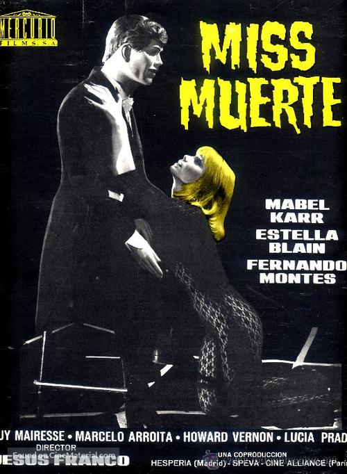 Miss Muerte - Spanish Movie Poster