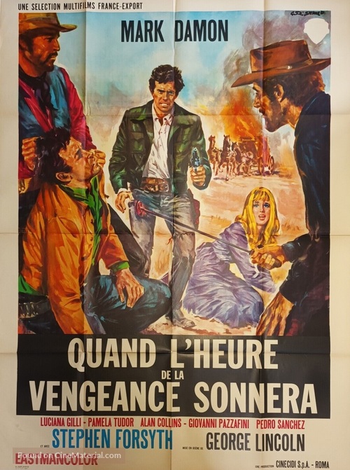 La morte non conta i dollari - French Movie Poster