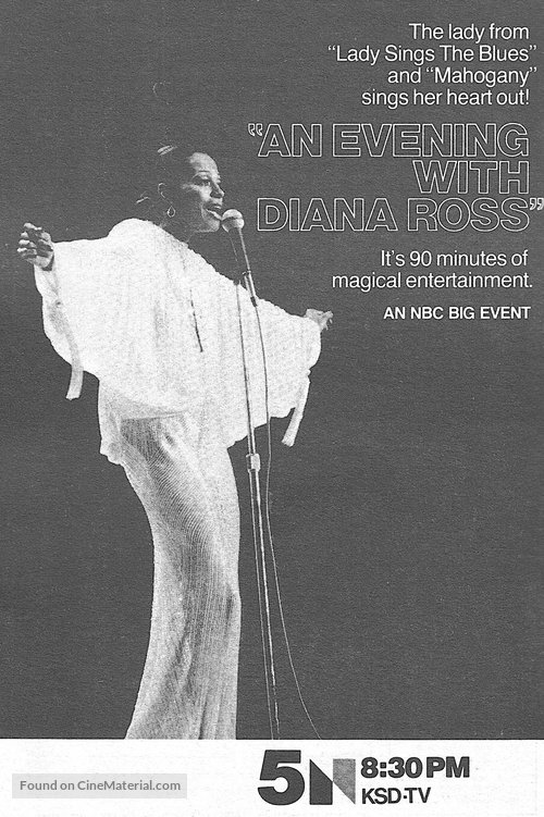 An Evening with Diana Ross - poster