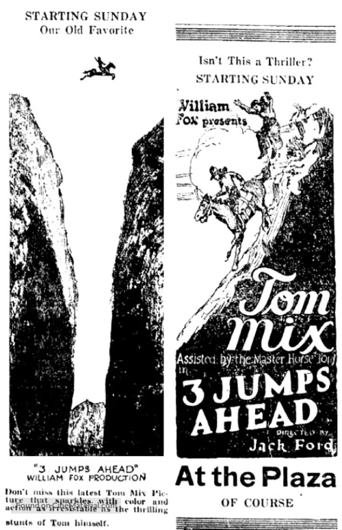 Three Jumps Ahead - poster