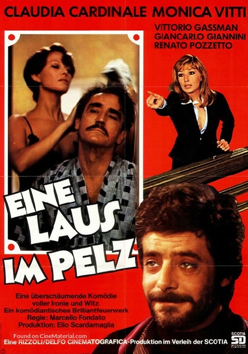 A mezzanotte va la ronda del piacere - German Movie Poster