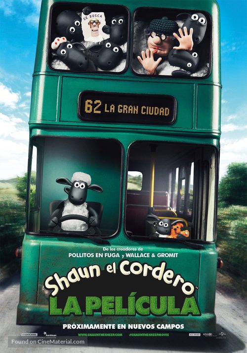 Shaun the Sheep - Argentinian Movie Poster