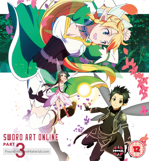 &quot;Sword Art Online&quot; - British Blu-Ray movie cover