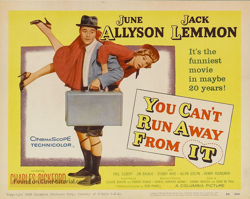 You Can&#039;t Run Away from It - Movie Poster