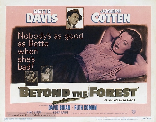 Beyond the Forest - Movie Poster