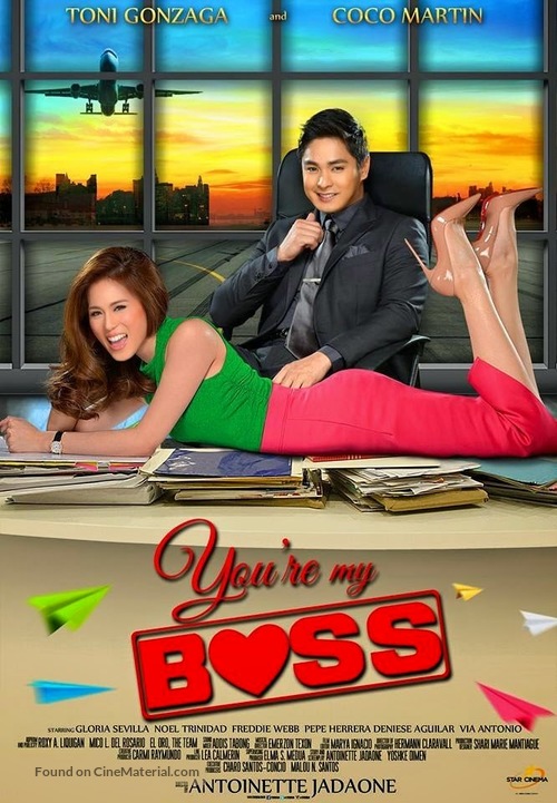 You&#039;re My Boss - Philippine Movie Poster