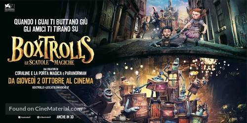The Boxtrolls - Italian Movie Poster