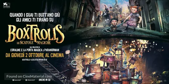 The Boxtrolls 14 Italian Movie Poster The Boxtrolls 14 Italian Movie Poster