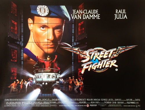 Street Fighter - British Movie Poster