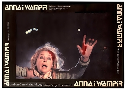 Anna i wampir - Polish Movie Poster