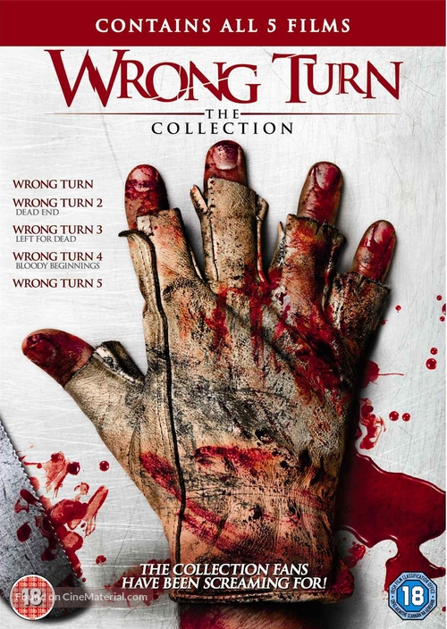 Wrong Turn - British DVD movie cover