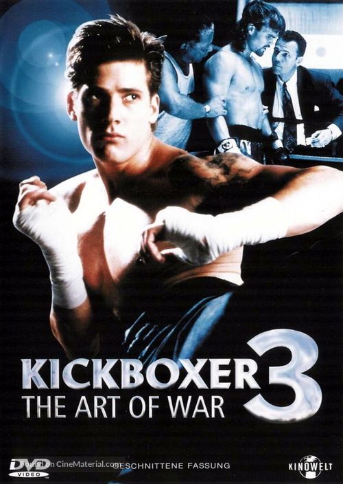 Kickboxer 3: The Art of War - German DVD movie cover