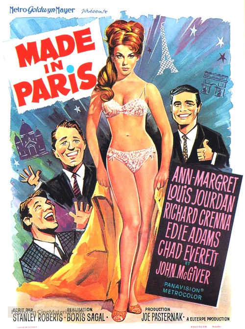 Made in Paris - Belgian Movie Poster